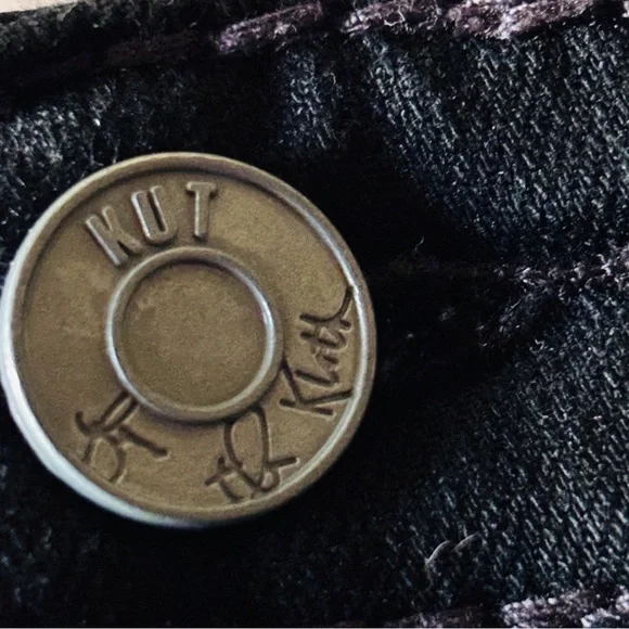 KUT from the Kloth Women's Black 5-Pocket Boot Cut Jeans - Picture 13 of 15